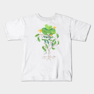 Plant a Tree, Breathe Free Kids T-Shirt